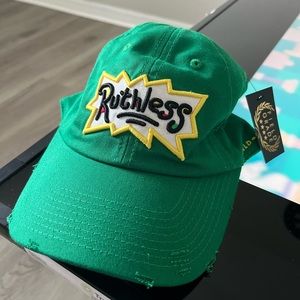 Brand new dad hat “Ruthless”